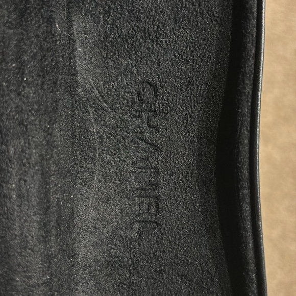 Chanel quilted sunglasses case
